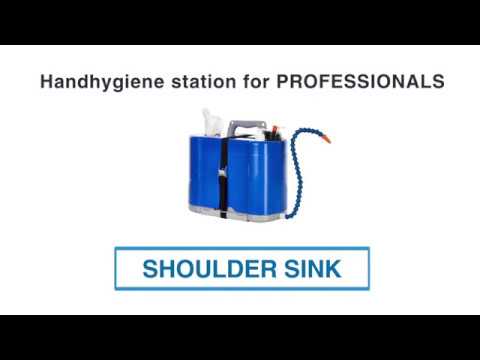ShoulderSink- mobile hand wash station